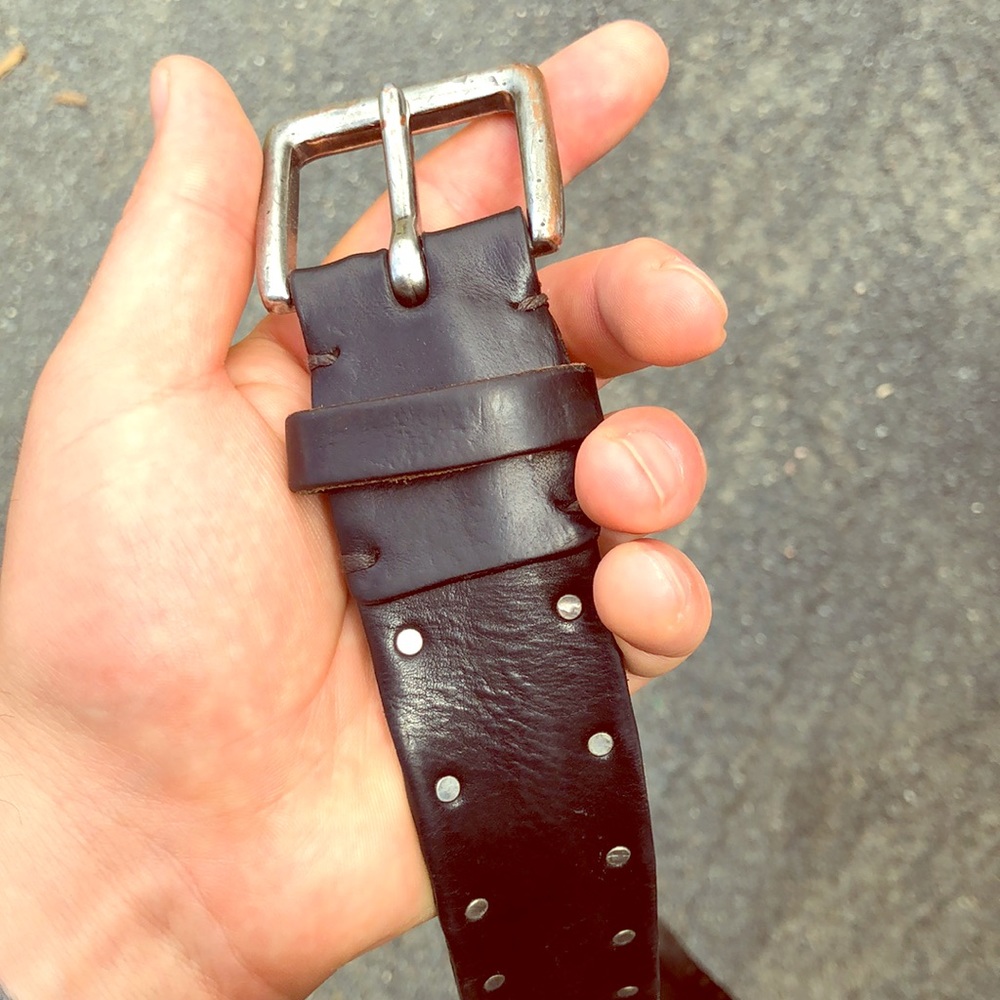 JOHN VARVATOS COLLECTION BELT 32